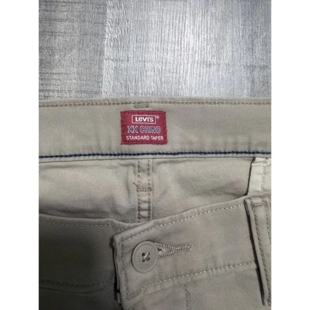 Levi's XX Chino Men's  Standard Taper Fit Stretch  Pants Size 46x34 NWT